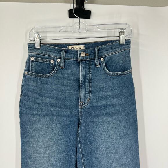 Madewell Slim Demi-Boot Jeans in Enright Wash High Rise - Picture 3 of 10